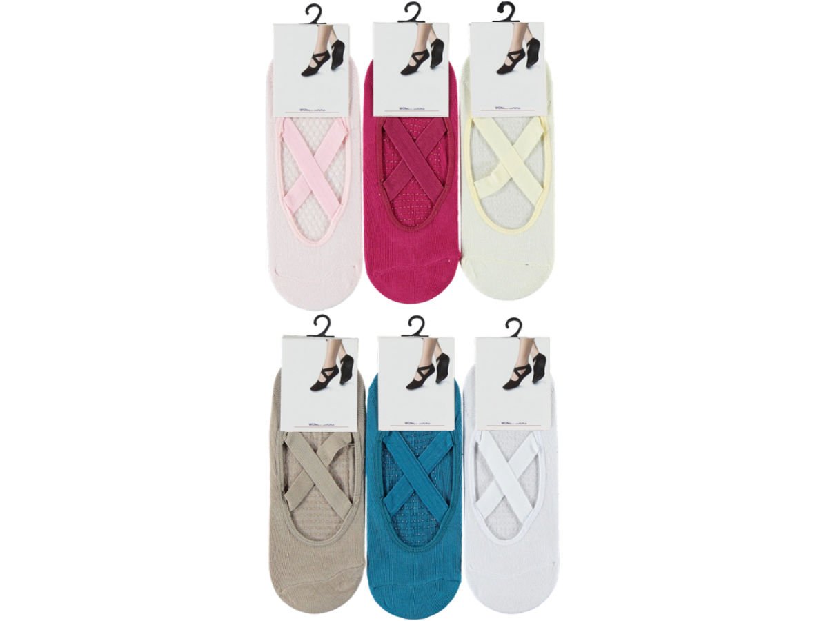 Kadın Plates Babet Çorap 12'li