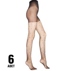 Penti Stil Bayan Külotlu Çorap 6'lı