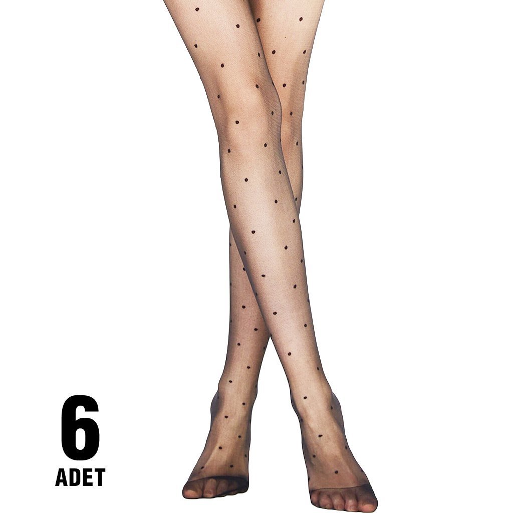 Penti Stil Bayan Külotlu Çorap 6'lı
