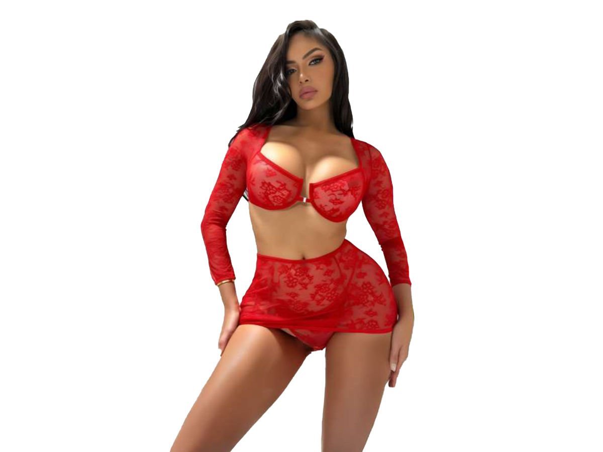 Fantezi Etekli Sütyen Takım