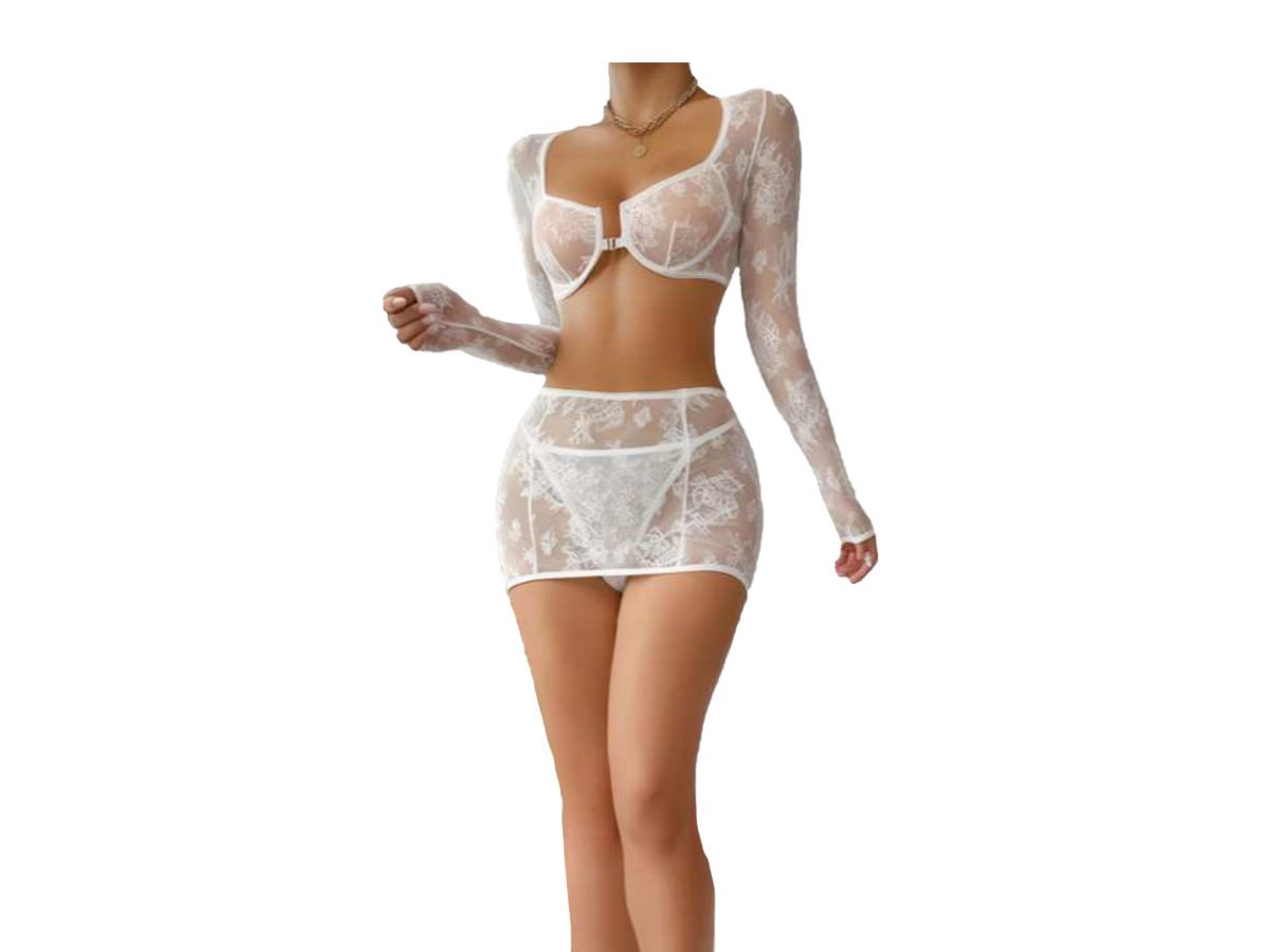 Fantezi Etekli Sütyen Takım