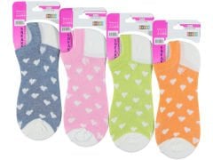 Desenli Çocuk Sneakers Çorap 12'li