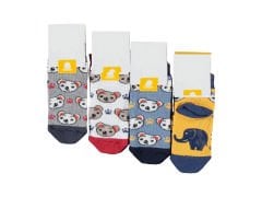 Kız Çocuk Baskılı Penye Soket Çorap