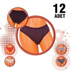 Dondeza 101 Desenli Bayan Bikini 6'lı