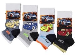 12'li Desenli Kız Çocuk Patik Çorap