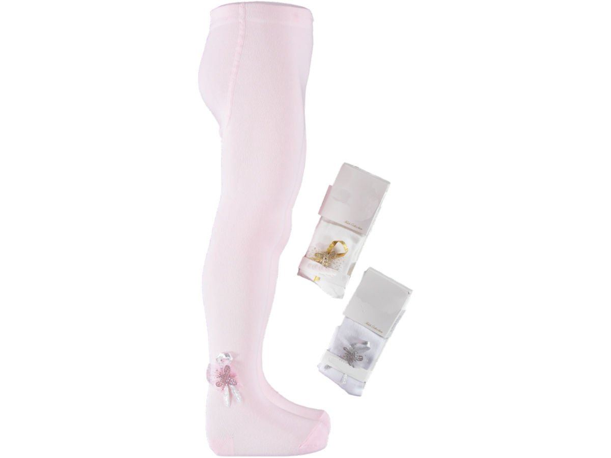 Kız Çocuk Aksesuarlı Külotlu Çorap