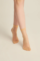 Özge Fit 15 Den Parlak Soket Çorabı 12'li Paket