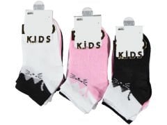 Kız Çocuk Penye Patik Çorap