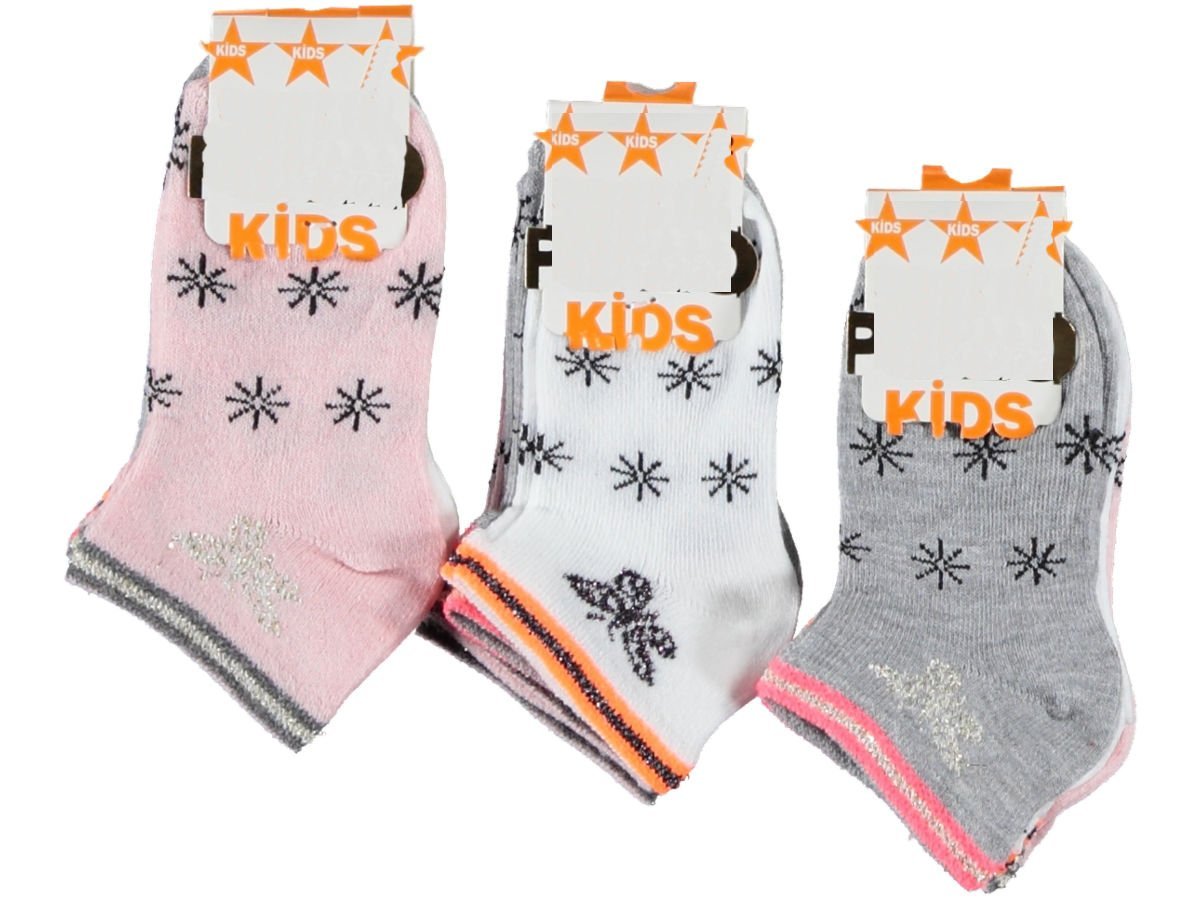 Kız Çocuk Penye Patik Çorap