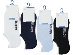 Erkek/Kız Sneakers Patik Çorap 12'li Paket