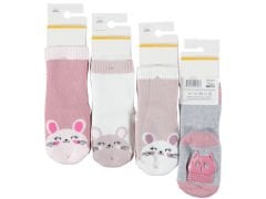 Erkek/Kız Çocuk Havlu Kaymaz Taban Çorap 12'li