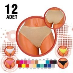 Dondeza 102 Düz Bayan Bikini 6' lı