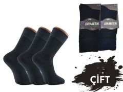 Staray 0586 Erkek Bambu Diyabetik Şeker Çorap 6'lı