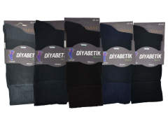 Staray 0586 Erkek Bambu Diyabetik Şeker Çorap 6'lı