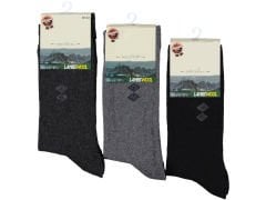 Erkek Kışlık Lambswool Çorap 12'li Paket