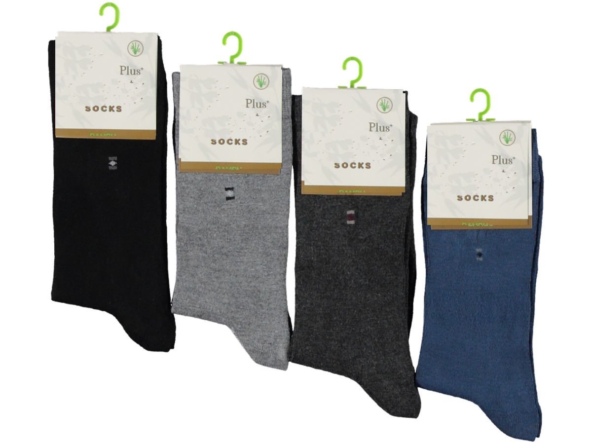 Erkek Kışlık Bambu Soket Çorap 12'li Paket