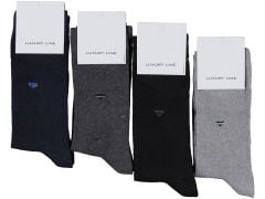 Erkek Likralı Ekonomik Soket Çorap 12'li Paket