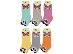 Kadın Kışlık Yumoş Üç Boyutlu Havlu Sıcacık Çorap 12'li