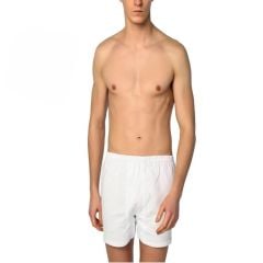 Seher Beyaz Penye Erkek Paçalı Arjantin 6'li