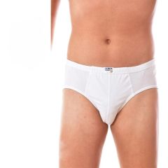 Seher Beyaz Penye Kom Erkek Slip Külot 6'li