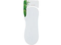 Bambu Düz Renk Kadın Sneakers Çorap 12'li Paket