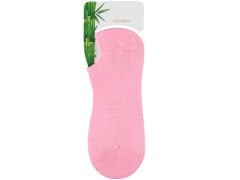 Bambu Düz Renk Kadın Sneakers Çorap 12'li Paket