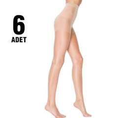 Penti Likra Fit 20 Parlak Bayan Külotlu Çorap 6'lı