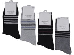 Süper Ekonomik Çemberli Erkek Çorap 12'li Paket