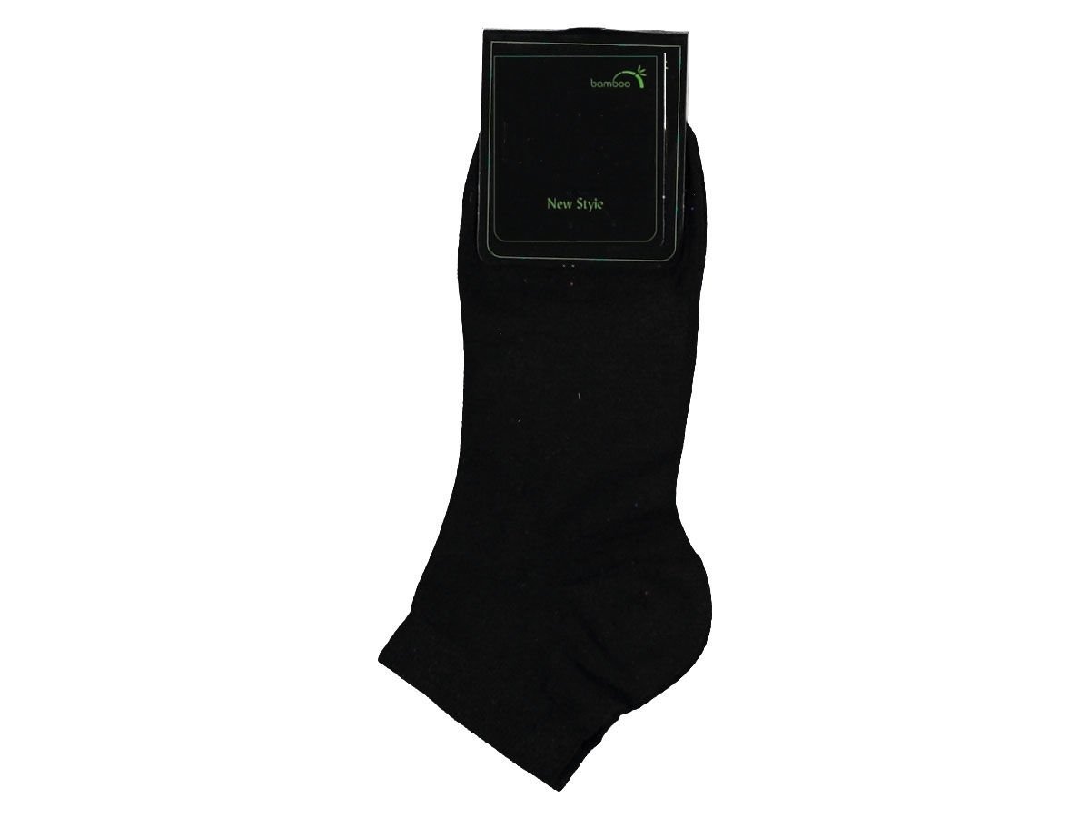 Erkek Dikişsiz Bambu Patik Çorap 12'li Paket