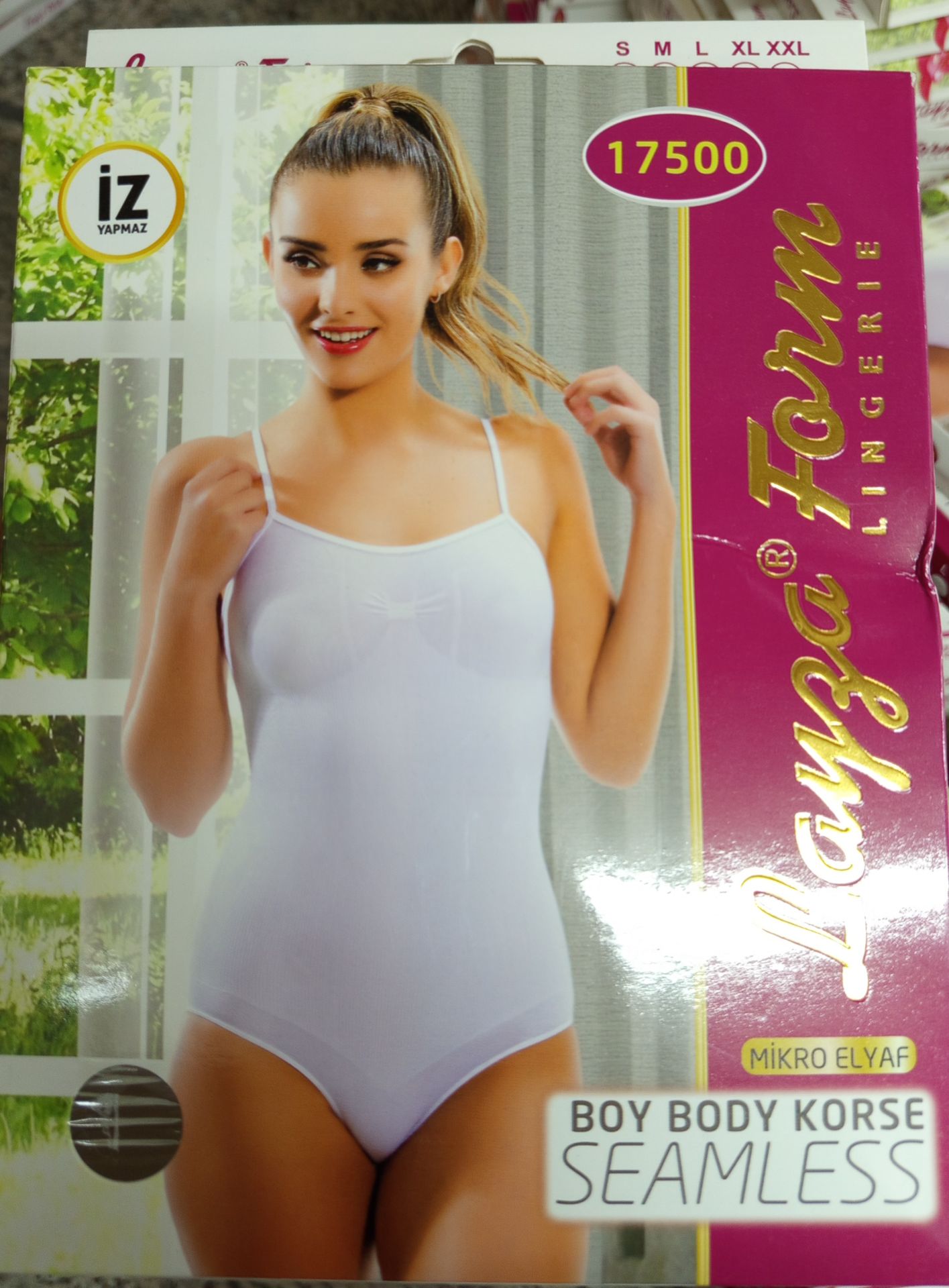 Liza 17500 Korseli Bayan Çıtçıtlı Body (Kancalı)