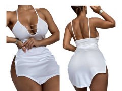 Fantezi Taşlı Mini Elbise