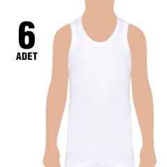 Tutku Erkek Çocuk Penye Atlet 6'lı