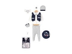 Erkek Yelekli Papyon Takım 5'li Set