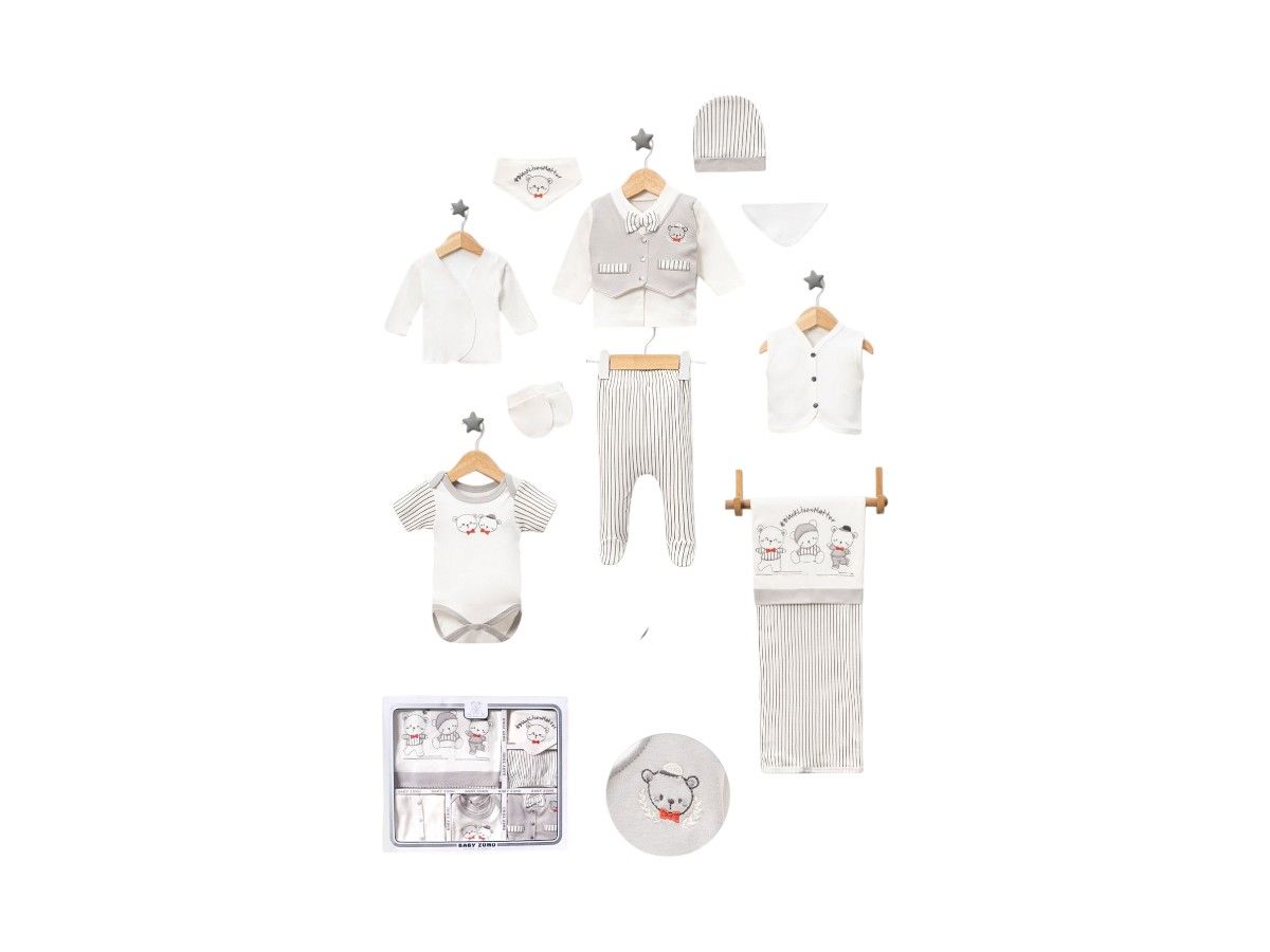 Erkek Yelekli Papyon Takım 10'lu Set