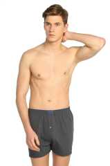 Tutku Erkek Penye Havlubel Düğmeli Boxer