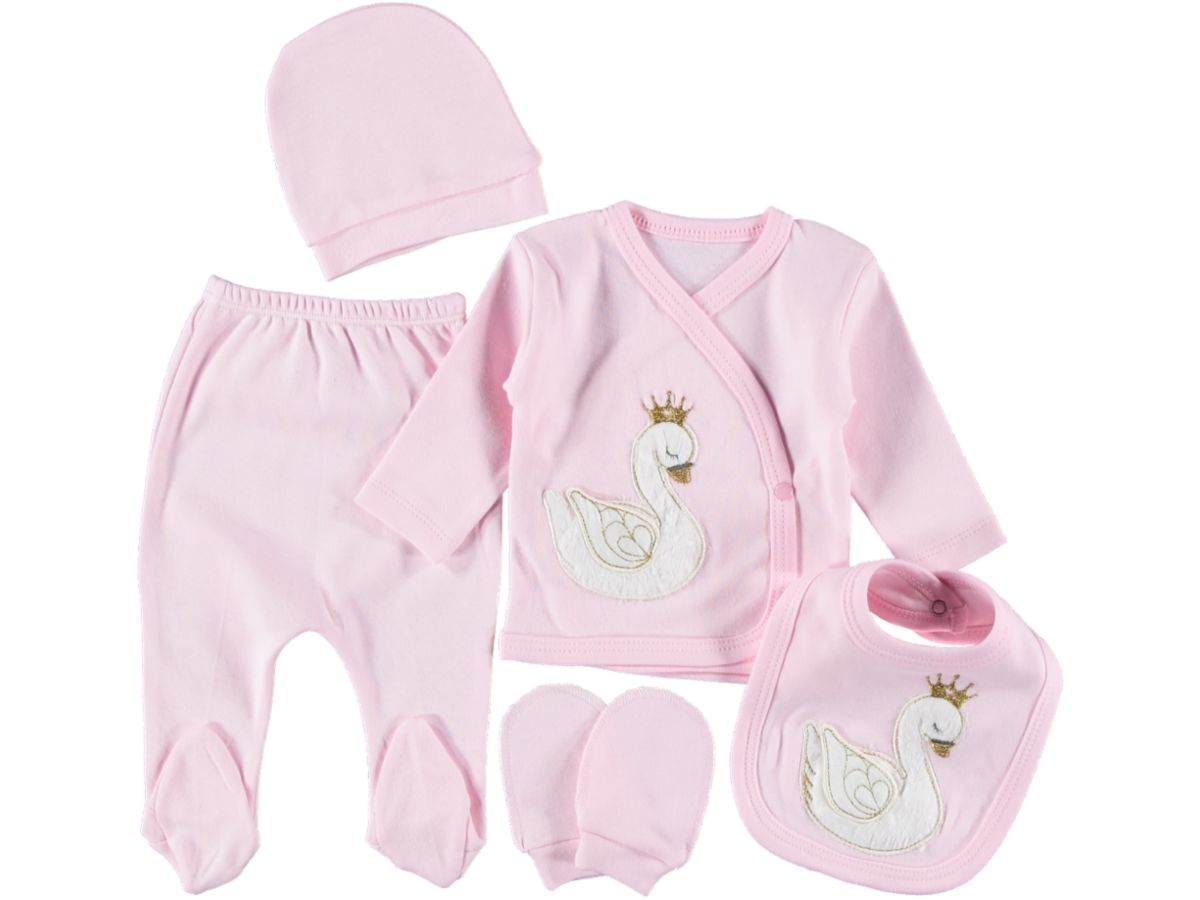 Kız 5 Parça Kuğu Set