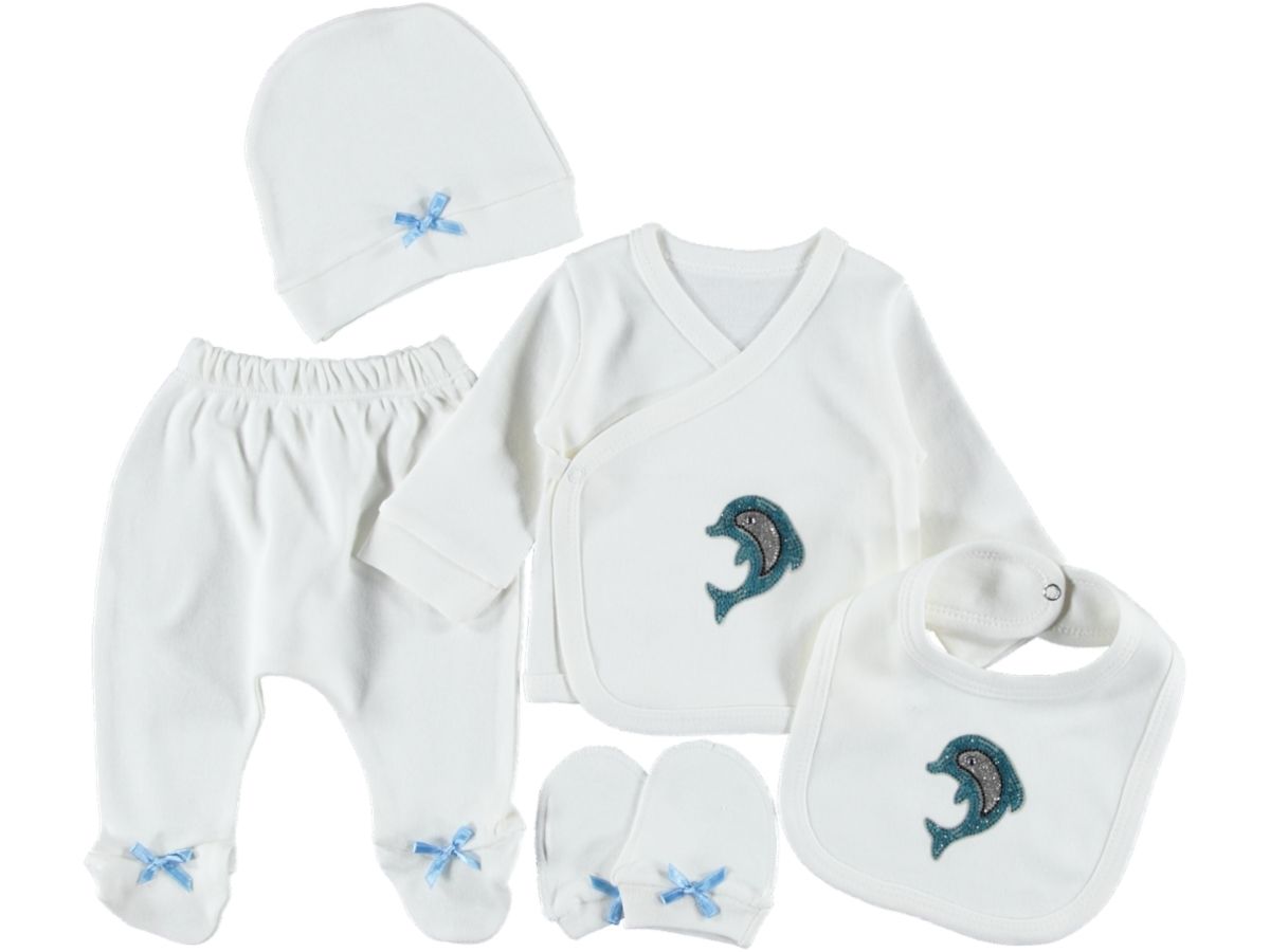 Ekonomik Zıbın Seti Yunus Taşlı 5 Parça Kutulu