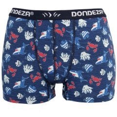 Dondeza 505 Erkek Çocuk Desenli Boxer 12'li