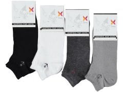 Erkek Penye Dikişsiz Patik Çorap 12'li Paket