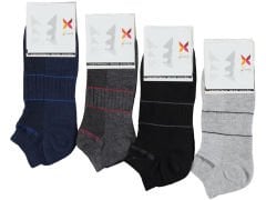 Erkek Penye Dikişsiz Patik Çorap 12'li Paket