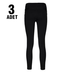 Hilal Yıldız Kışlık Kız Erkek Tayt Bebe Boy 3-4 Yaş 3'lü