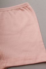 Kız Çocuk Raporlu Fitilli Pamuklu Yumuşacık Boxer 6'lı