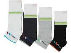 Ekonomik Penye Erkek Patik Çorap 12'li Paket