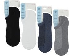 Erkek Rejenere Sneakers Çorap 12'li Paket