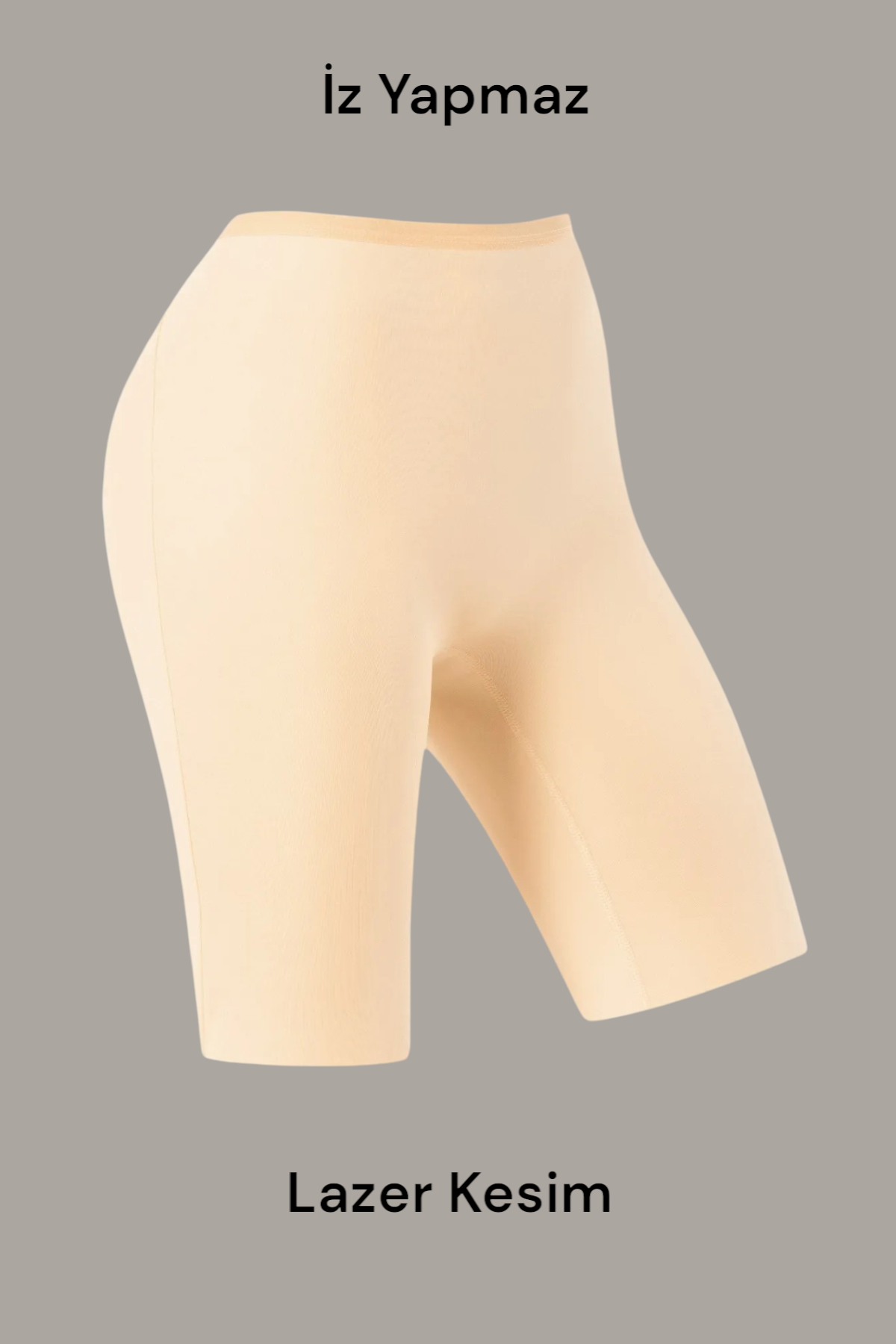 3'lü İz Yapmaz Lazer Kesim Boxer Şort