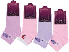 Ekonomik Kadın Dikişsiz Kısa Konç Patik Çorap 12'li Paket