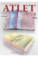 6'lı Kız Çocuk Fitilli Atlet Yumuşacık Ve Çok Esnek