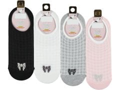 Ekonomik Kadın Yıkamalı Babet Çorap 12'li Paket