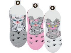Kadın 3D Animasyon Sneaker Çorap 12'li Paket