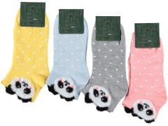 Kadın Yumoş Patik Çorap 12'li Paket